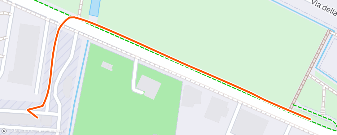 Map of the activity, Afternoon Ride