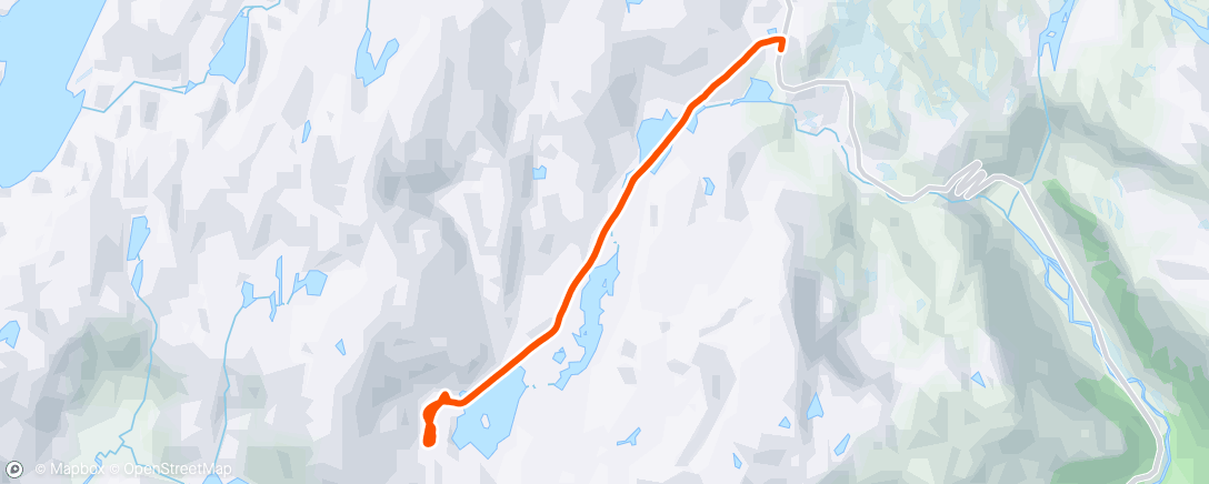 Map of the activity, Slektspåsketur
