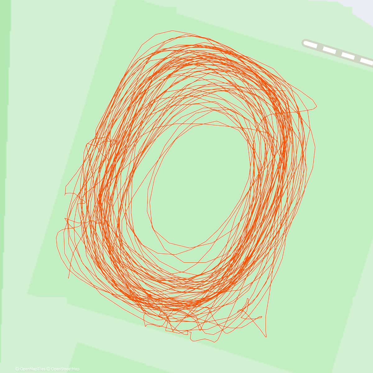 Map of the activity, Bruslení Vypich ⛸️