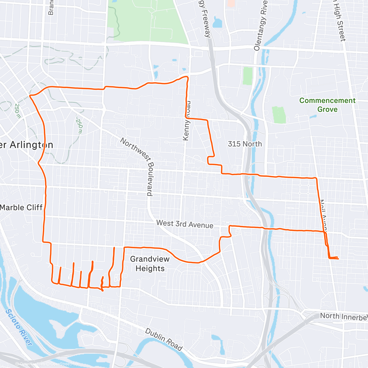 Map of the activity, Back in the big city🧊