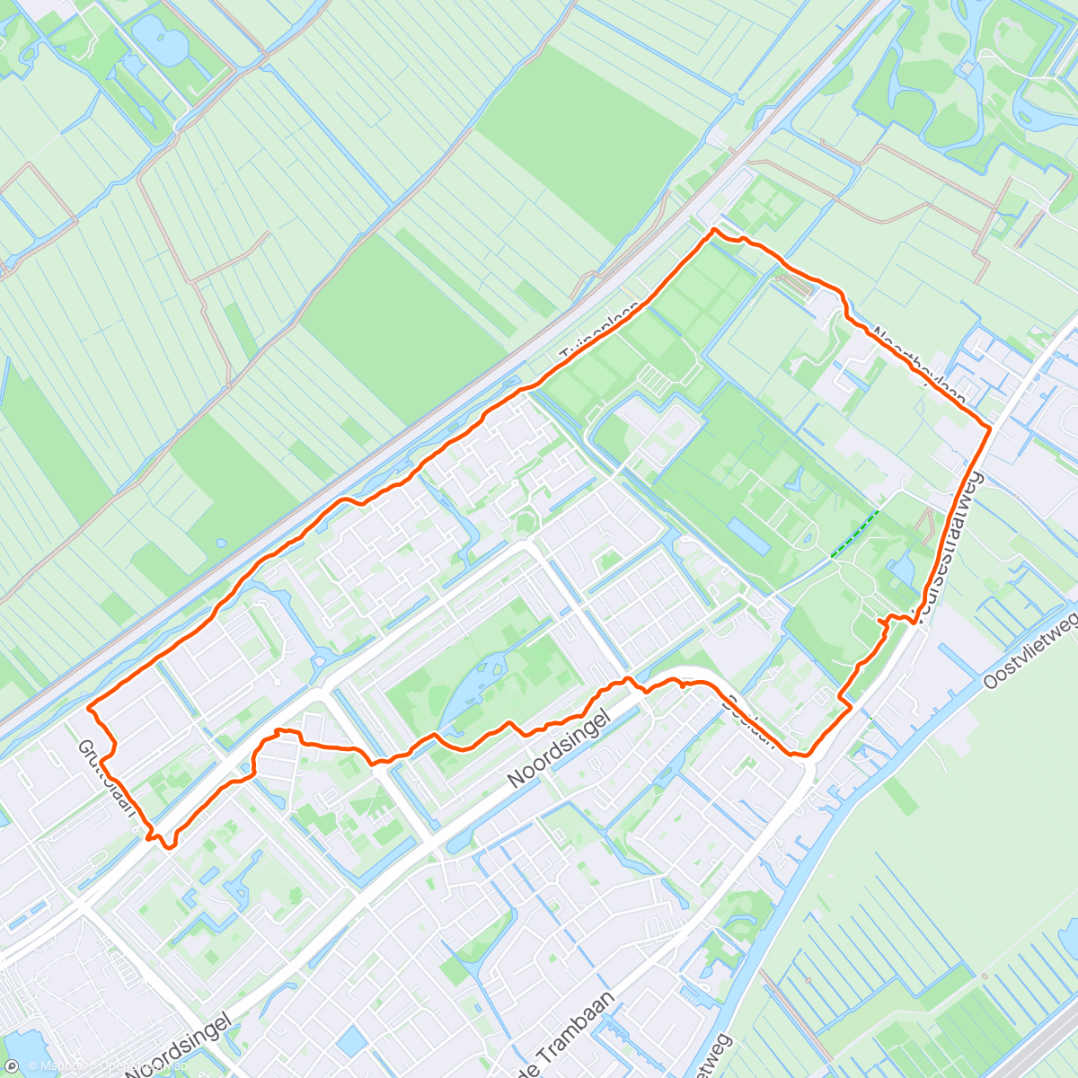 Map of the activity, Tuinenlaan