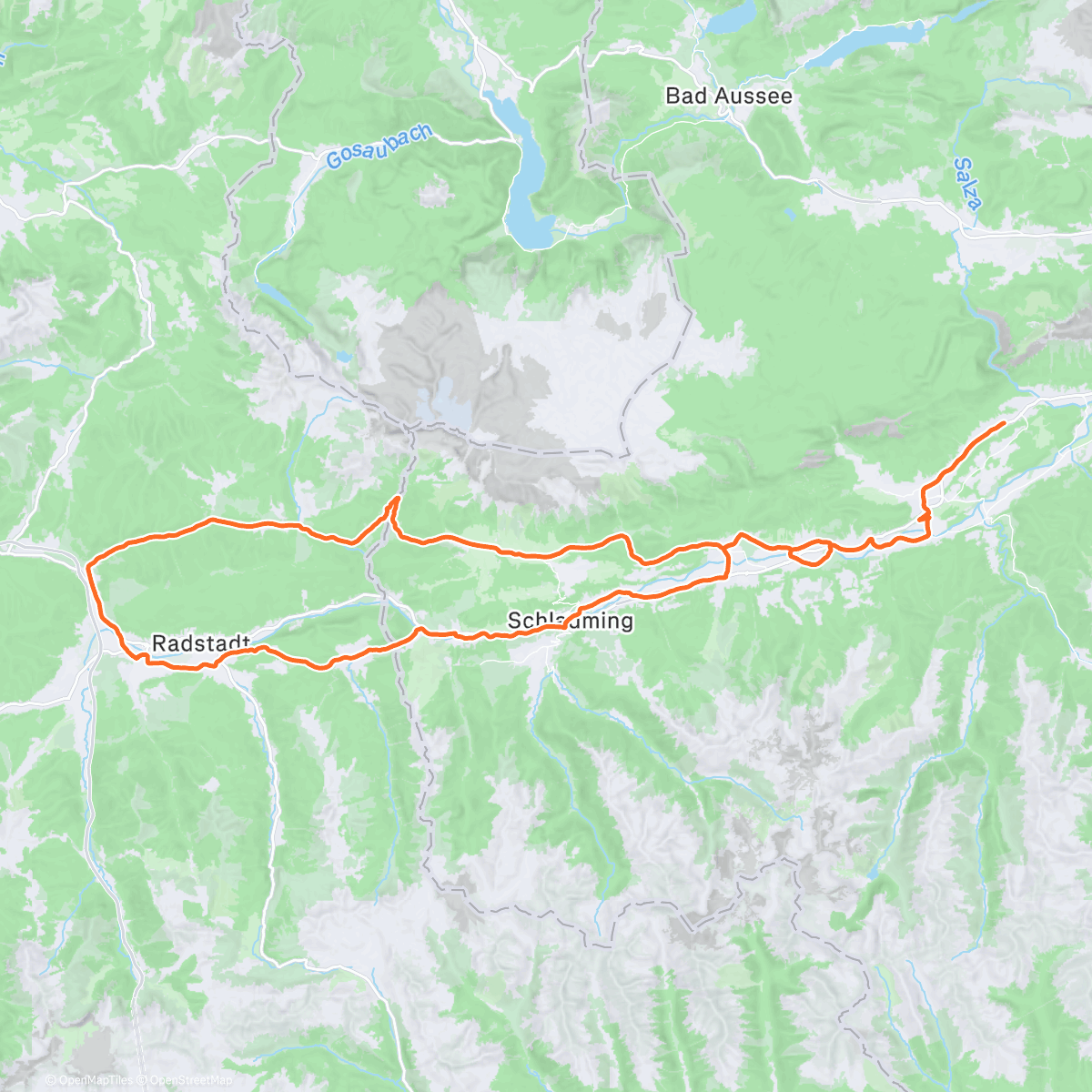 Map of the activity, Heit amoi drei Pferdln 😊☀️