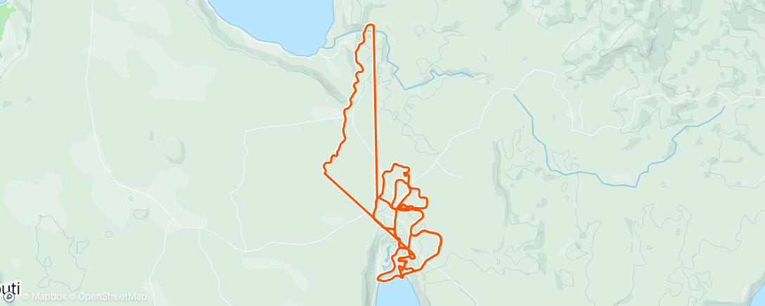 Mapa de la actividad, Zwift - Pacer Group Ride: Sprinter's Playground in Makuri Islands with Maria