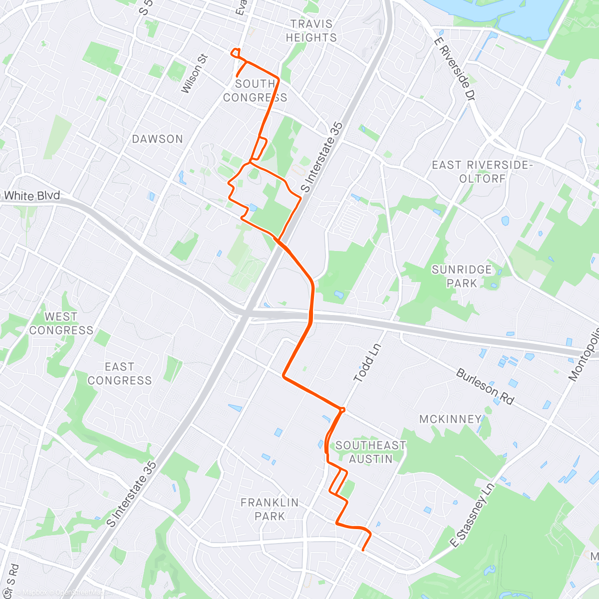Map of the activity, Tail/tale of 2 bikes