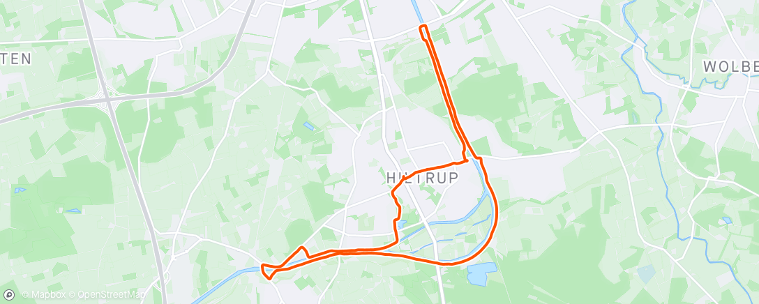 Map of the activity, 17km locker DL - new sweet home 🏠
