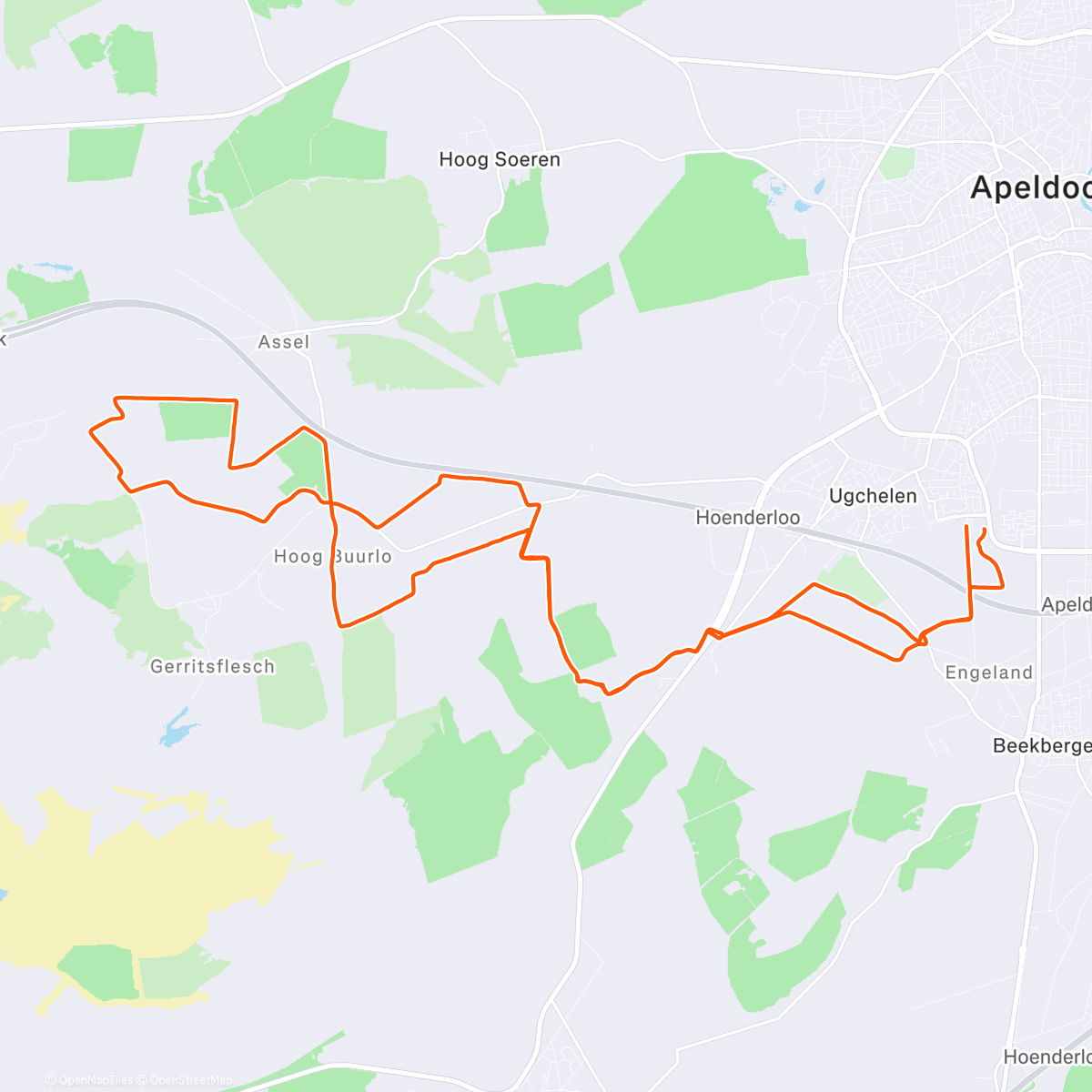 Карта физической активности (Ploeteren en Genieten!! ❤️🌨️)