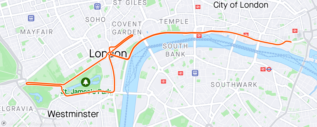 Map of the activity, Zwift - Fit & Fun in London