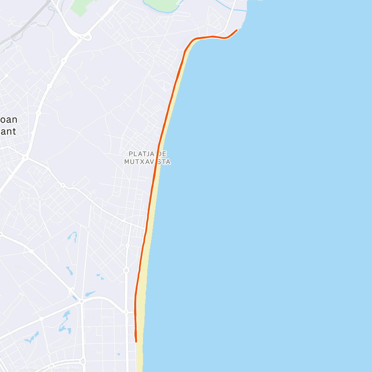 Map of the activity, Pablo el motivador