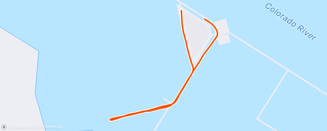Map of the activity, Morning Hike