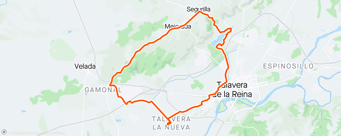 「Bicicleta de montaña matutina ☁」活動的地圖