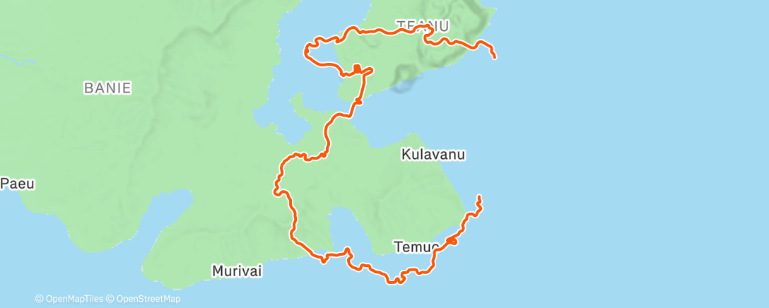 Map of the activity, Zwift - The Big Ring in Watopia