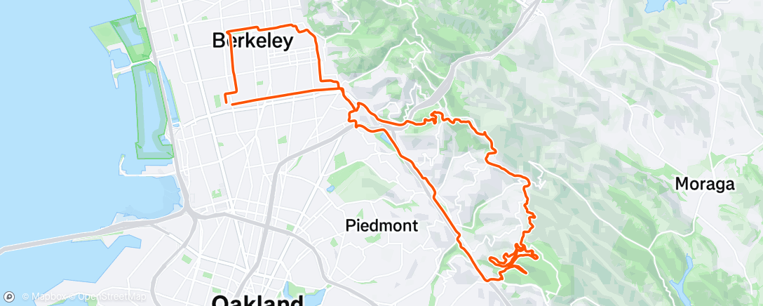 Map of the activity, Quads weren’t feeling it td