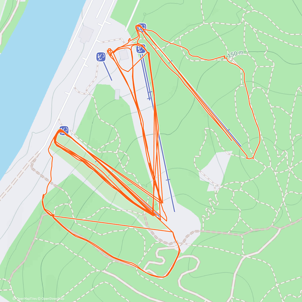 Map of the activity, Открытие 28го сезона 🏂