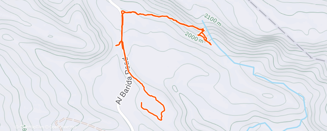 Карта физической активности (Ochtendsessie trailrunning)