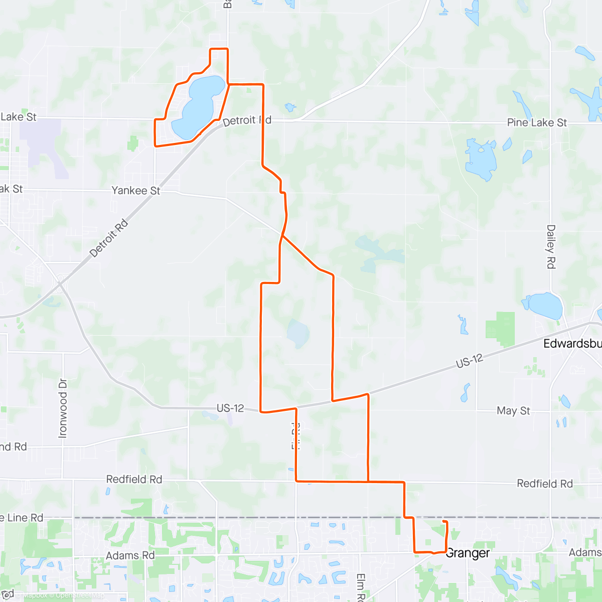 Map of the activity, Pr after a mid ride beer stop I’ll take it 😂