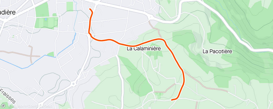アクティビティ「Marche de récupération 💪」の地図