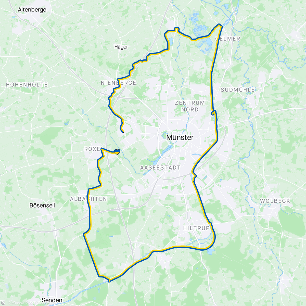 Map of the activity, Morgenrunde