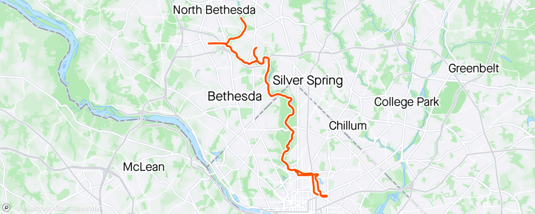 Mappa dell'attività Evening Ride. I’m pretty sure I’m going to shoot out a little Groot in 9 months! 🌱

A tad bit of Goon and good conversation with John and Darrin.