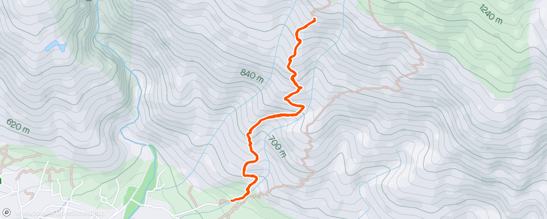 Karte der Aktivität „Afternoon Trail Run”