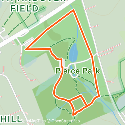 Pierce Park Hill Reps | 1.8 mi Running Route on Strava