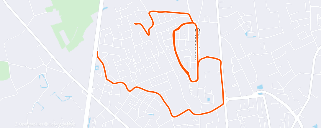 Map of the activity, Eerste loop na inspuiting🙌