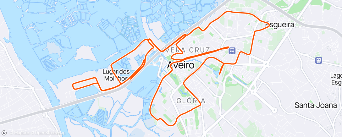 Map of the activity, Meia Maratona da Europa 2024