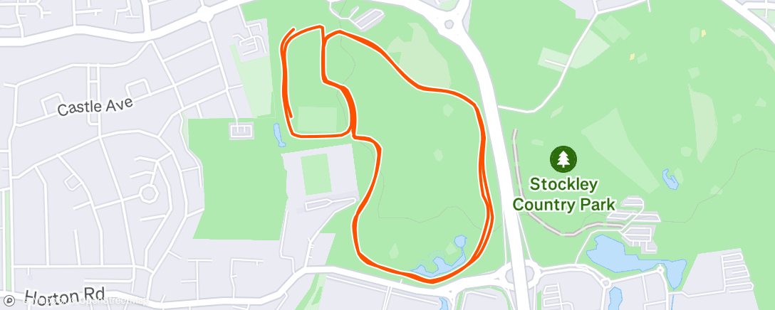 Map of the activity, Stockley