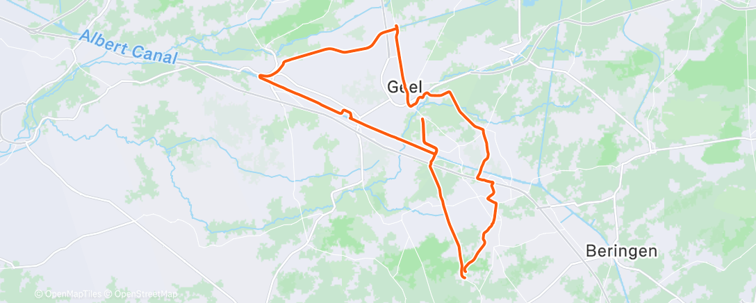 アクティビティ「Ochtendrit」の地図