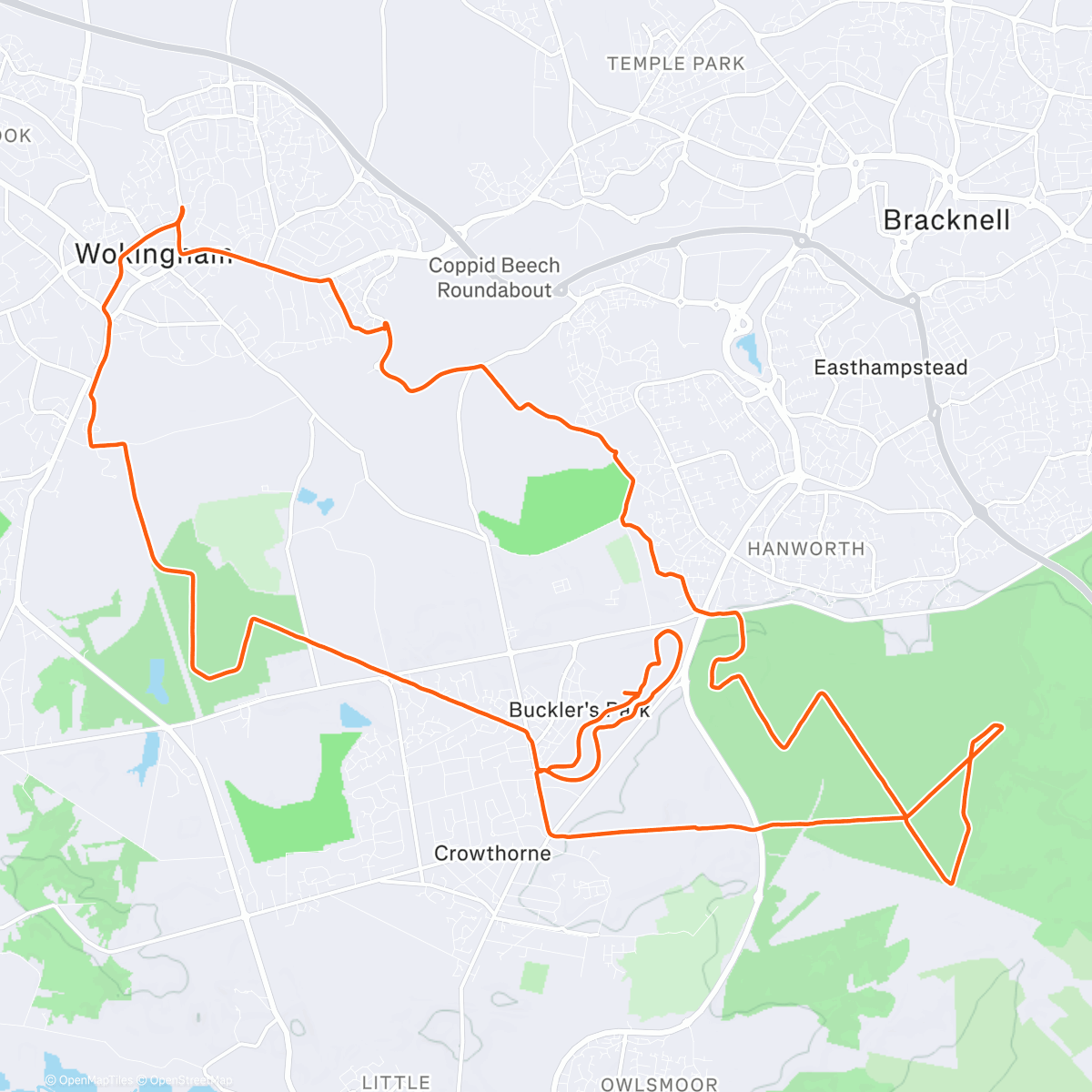 Карта физической активности (Tri-ride 🛞🦽 🚲 🤘)