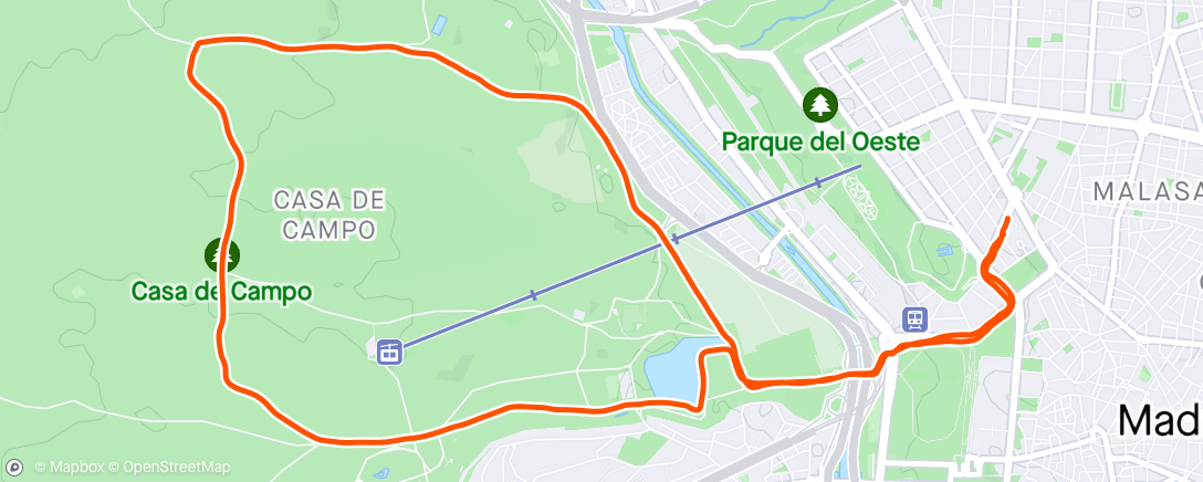 Map of the activity, Madrid 🤩