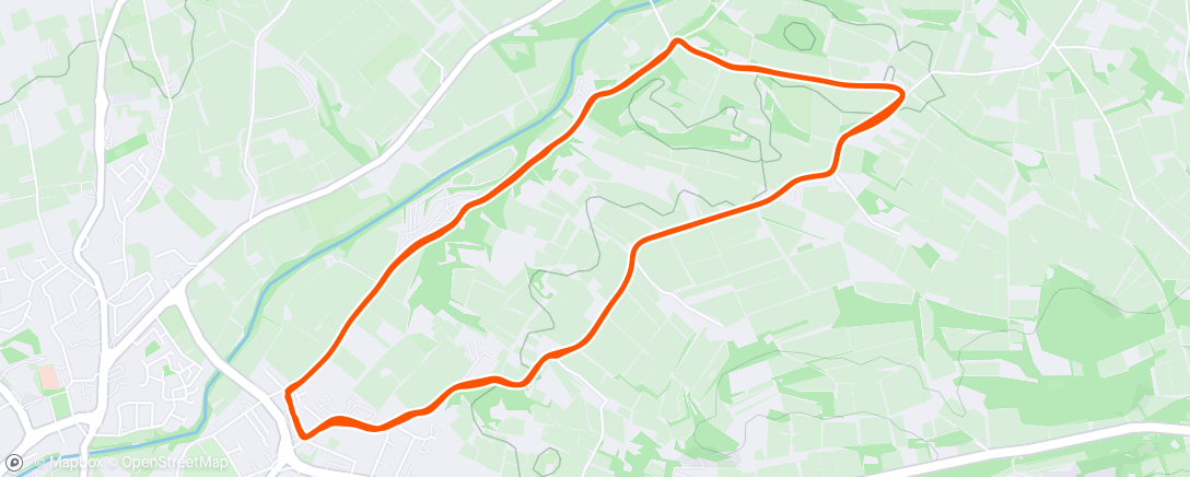 Map of the activity, Morning Ride