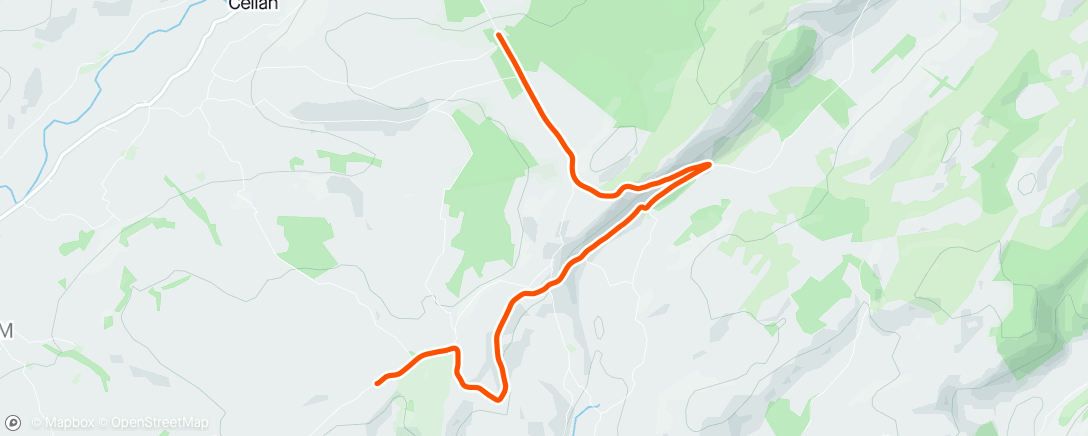 Mapa de la actividad (Hill race relay SML)
