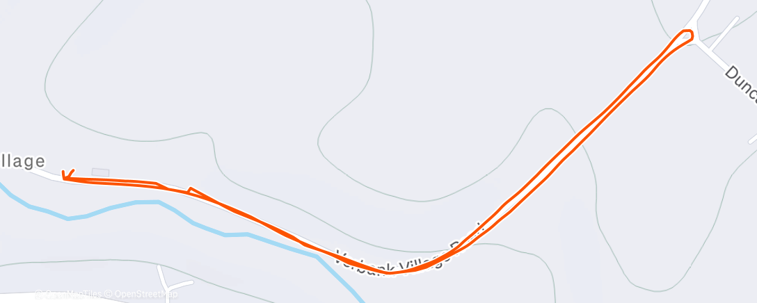 Map of the activity, Still walking and talkin