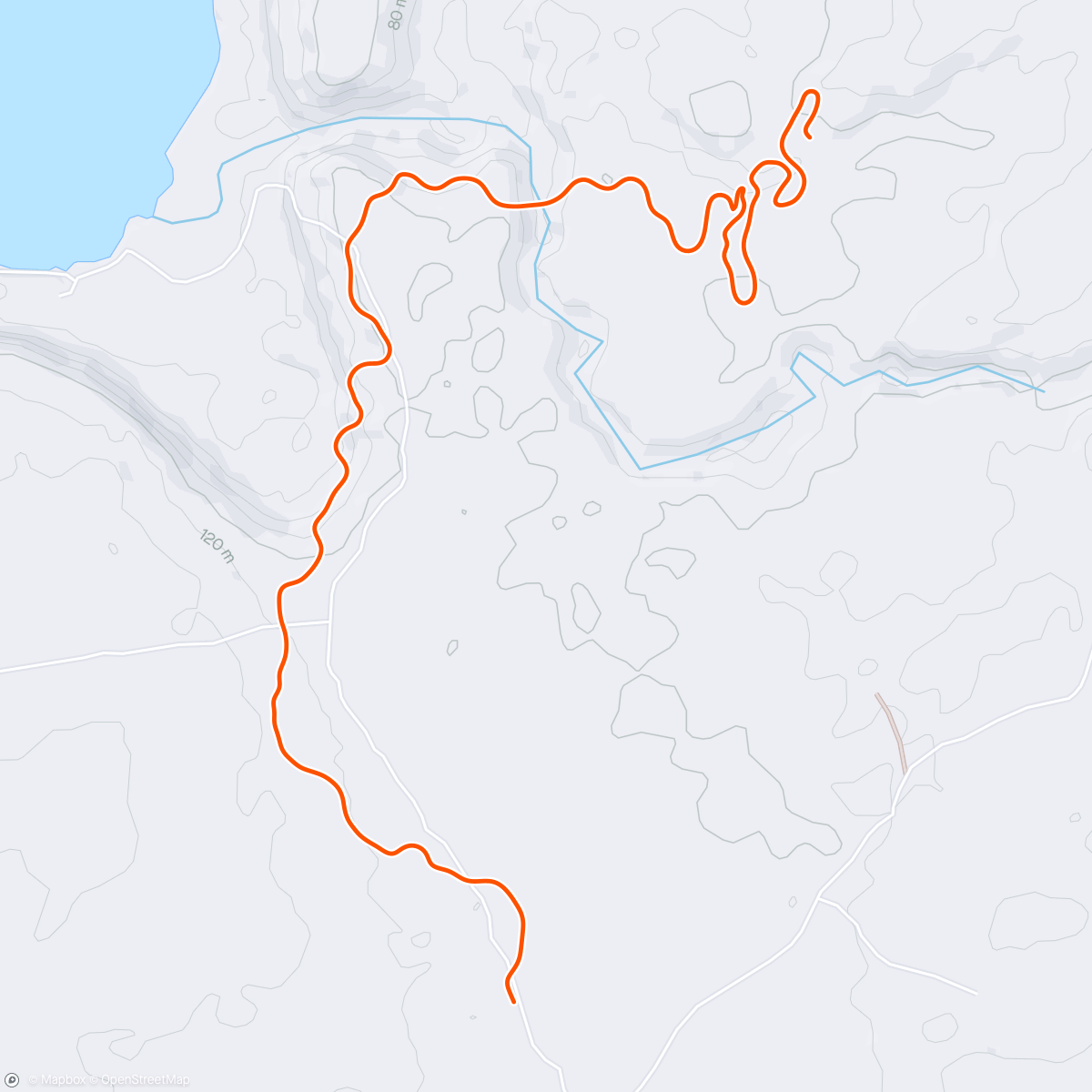 Map of the activity, Zwift - Pacer Group Ride: Castle to Castle in Makuri Islands with Bernie