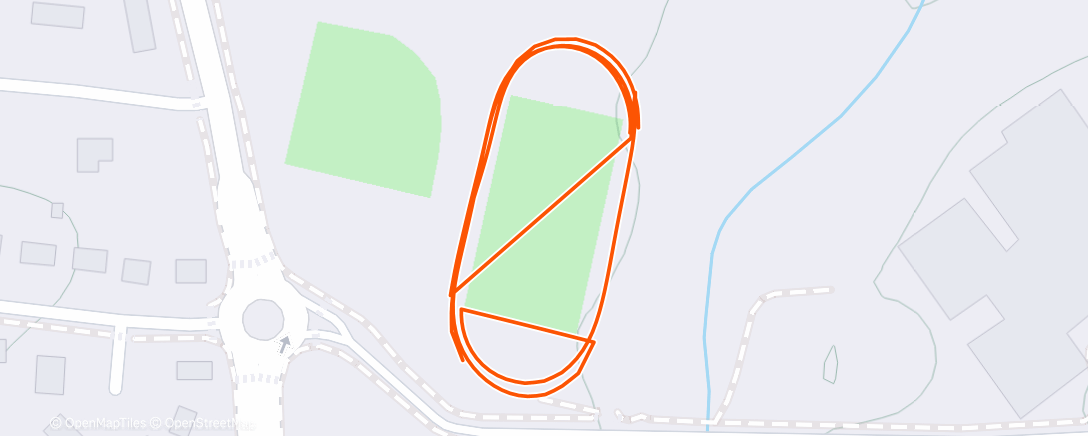 Map of the activity, Track!  200x4-Nice, sunny day w/Ebs