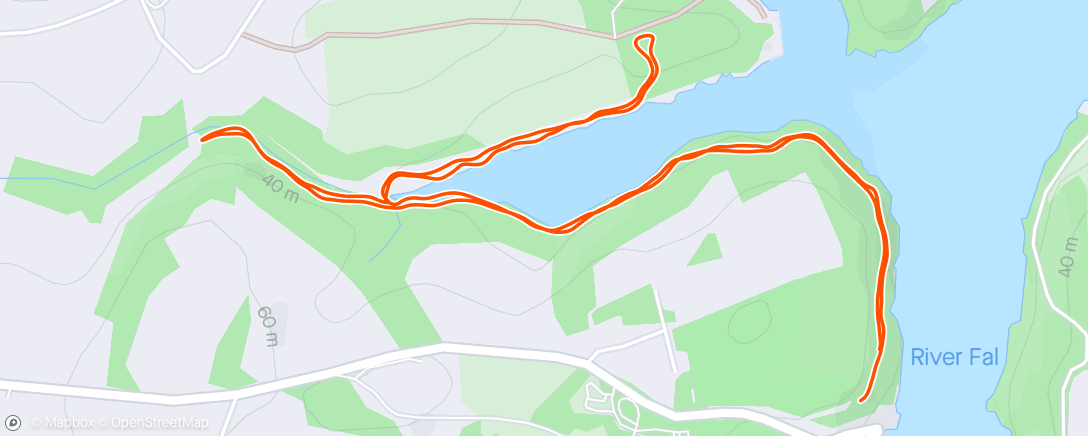 Map of the activity, Parkrun!!! 🎉. Sunny!!! 😎 Steady … slowly getting there… 🤪