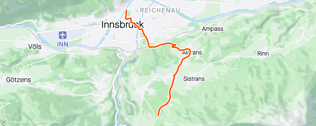 Map of the activity, Zwift - 01. Let's Get Moving in Innsbruck
