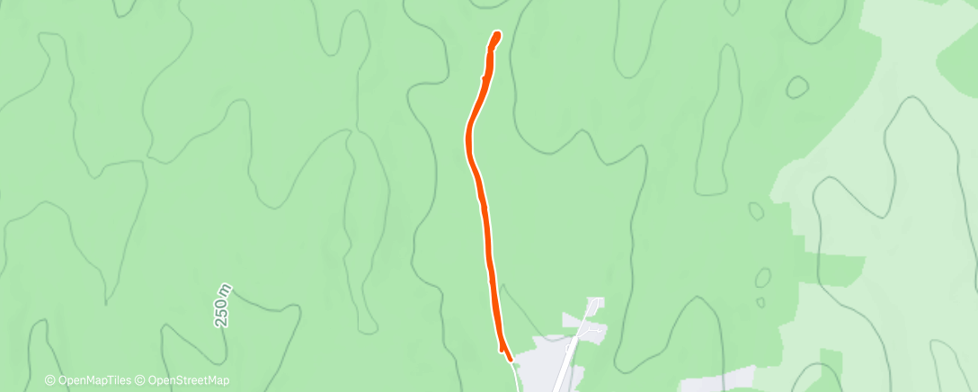 Map of the activity, Lunch Walk