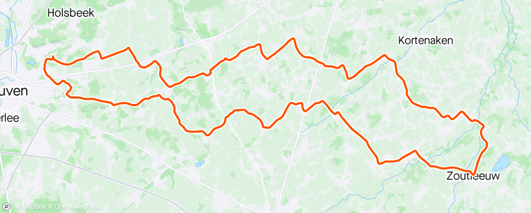 Mapa da atividade, Zoutleeuw VBR E