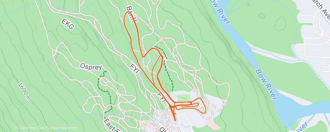 アクティビティ「Morning Ride」の地図