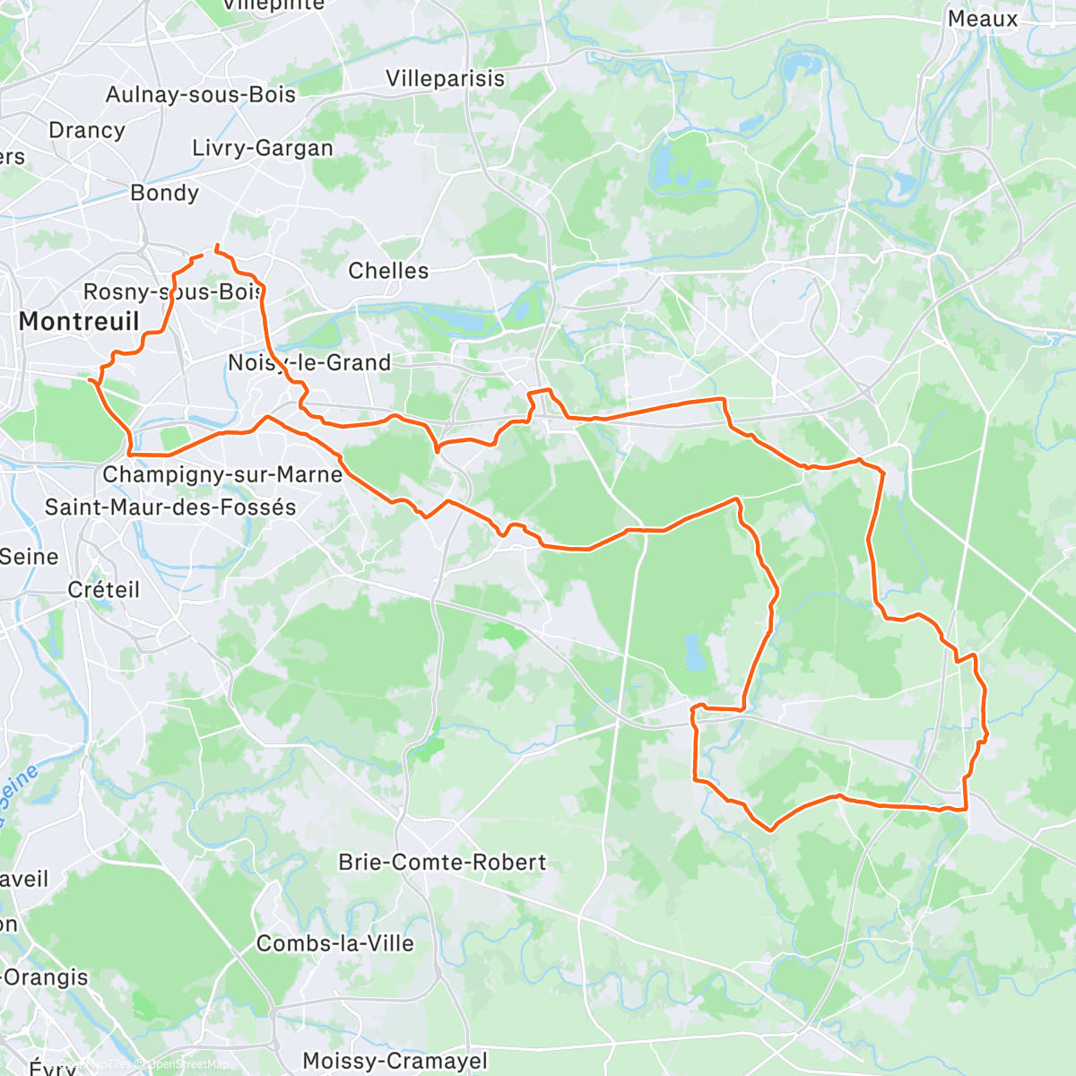 Map of the activity, Sortie CSP finalement plaisante