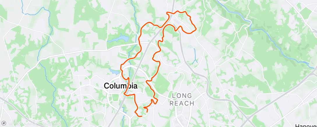 Map of the activity, Gonna be a hot one