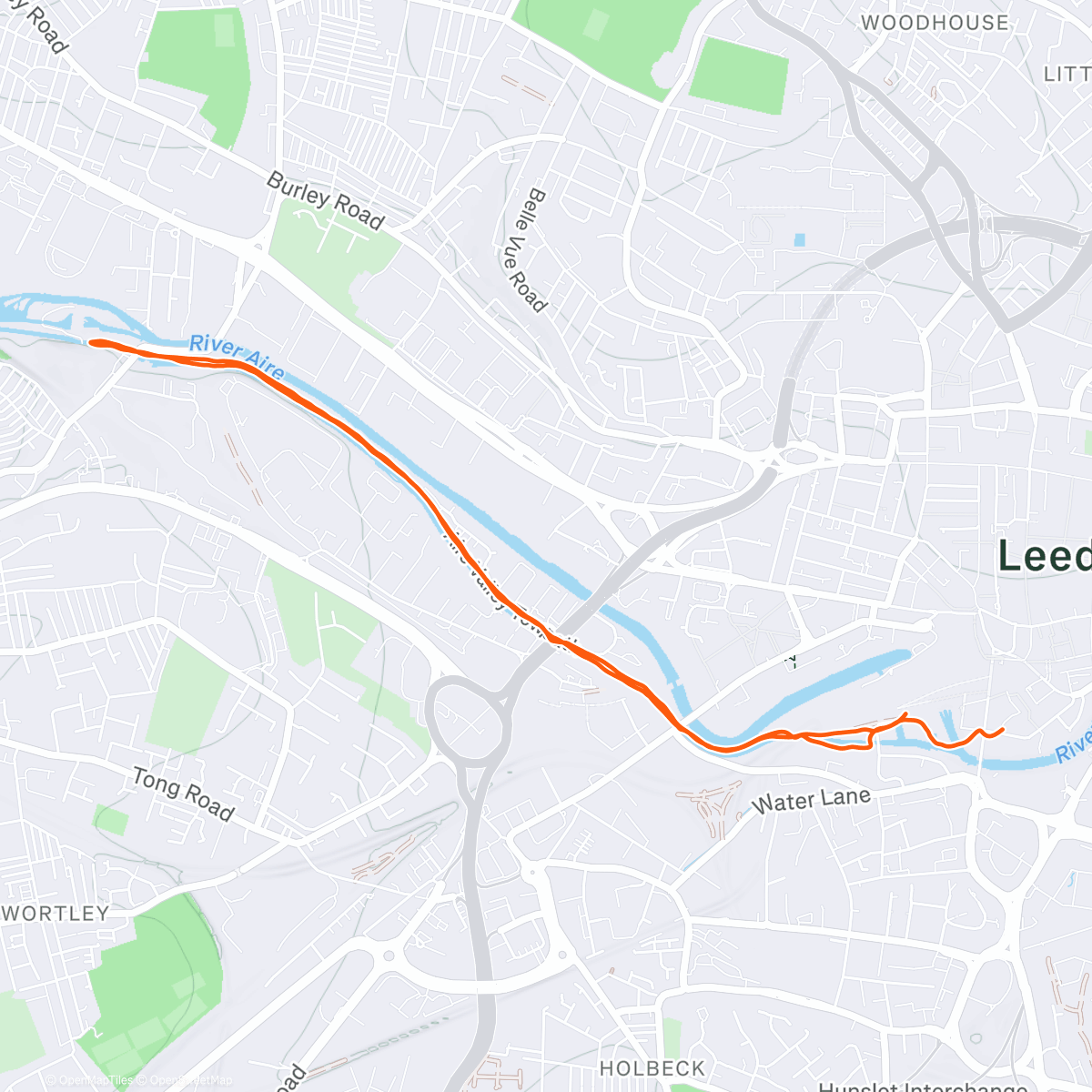 Map of the activity, Running off the lurgy