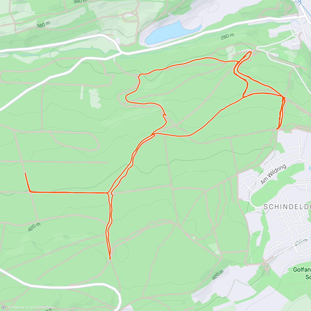 アクティビティ「Stromberg 2/3 🫣 #NEWBIKEDAY #MIDLIFECRISES」の地図