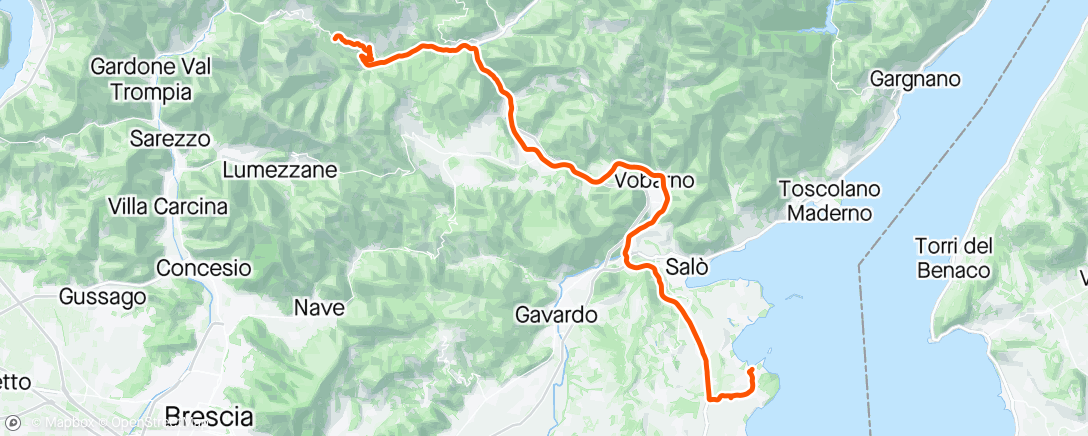 Map of the activity, 🇮🇹 Giro #15 🤧