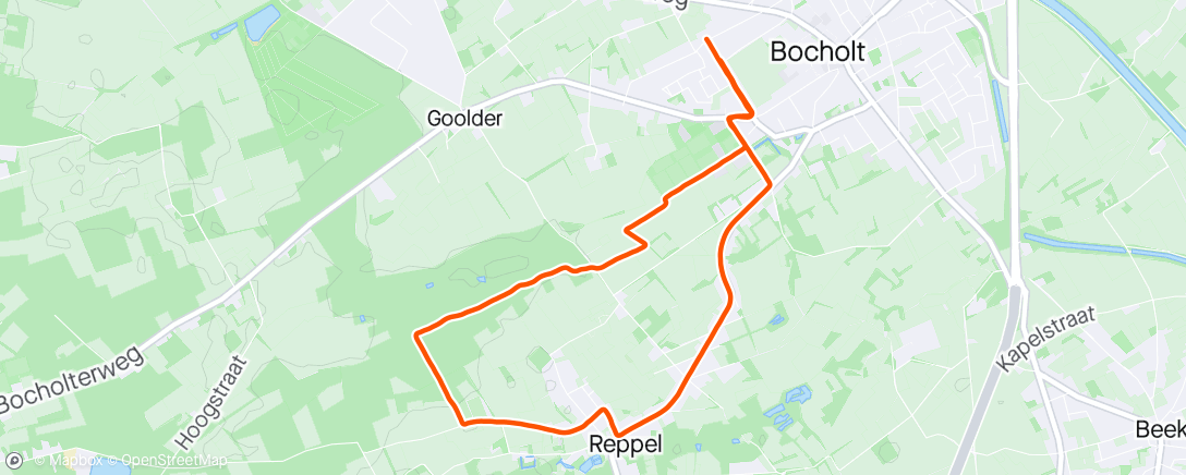 Map of the activity, 🏃🏼‍♀️🥰☀️💆🏼‍♀️