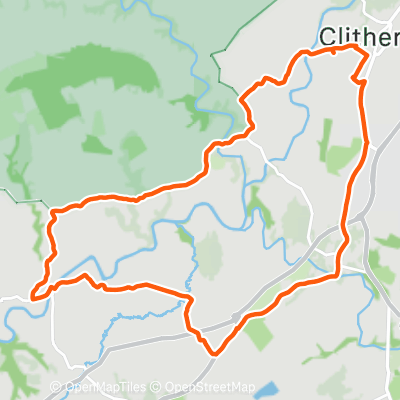 18 miler around Clitheroe | 18.5 mi Cycling Route on Strava
