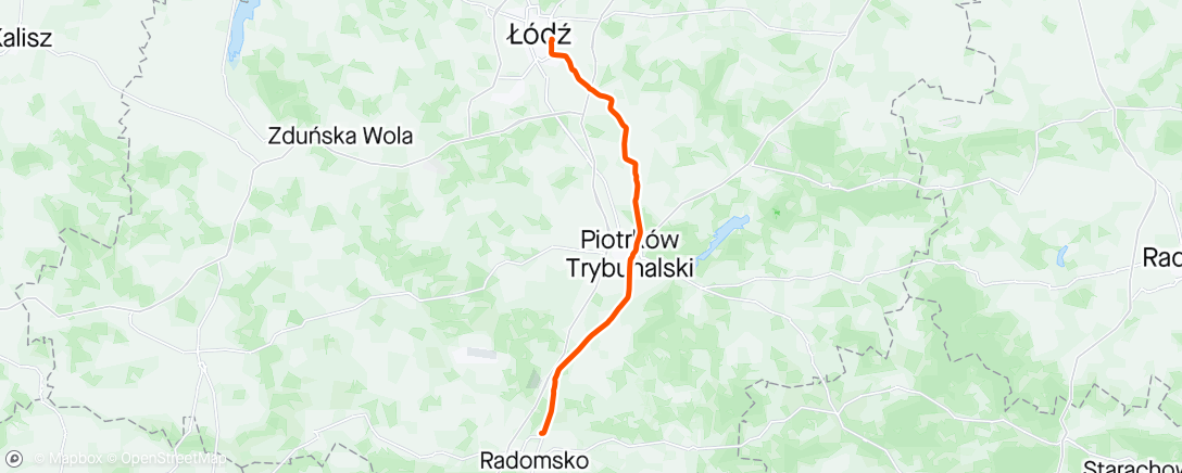 Map of the activity, Do pracy