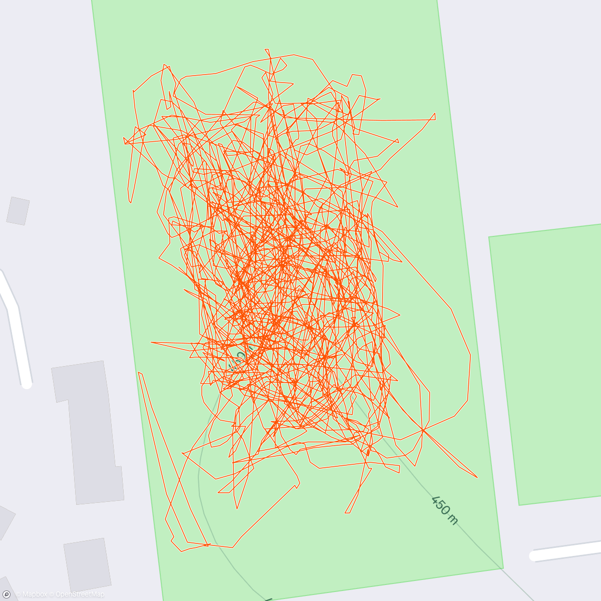 Map of the activity, Chyše “B” - Bečov ⚽️