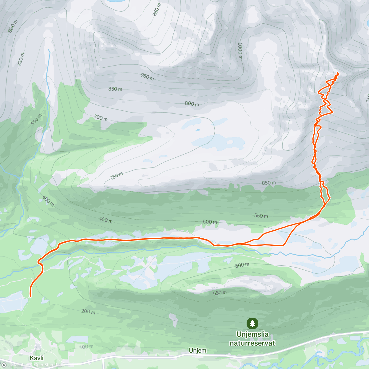 Map of the activity, January or May?